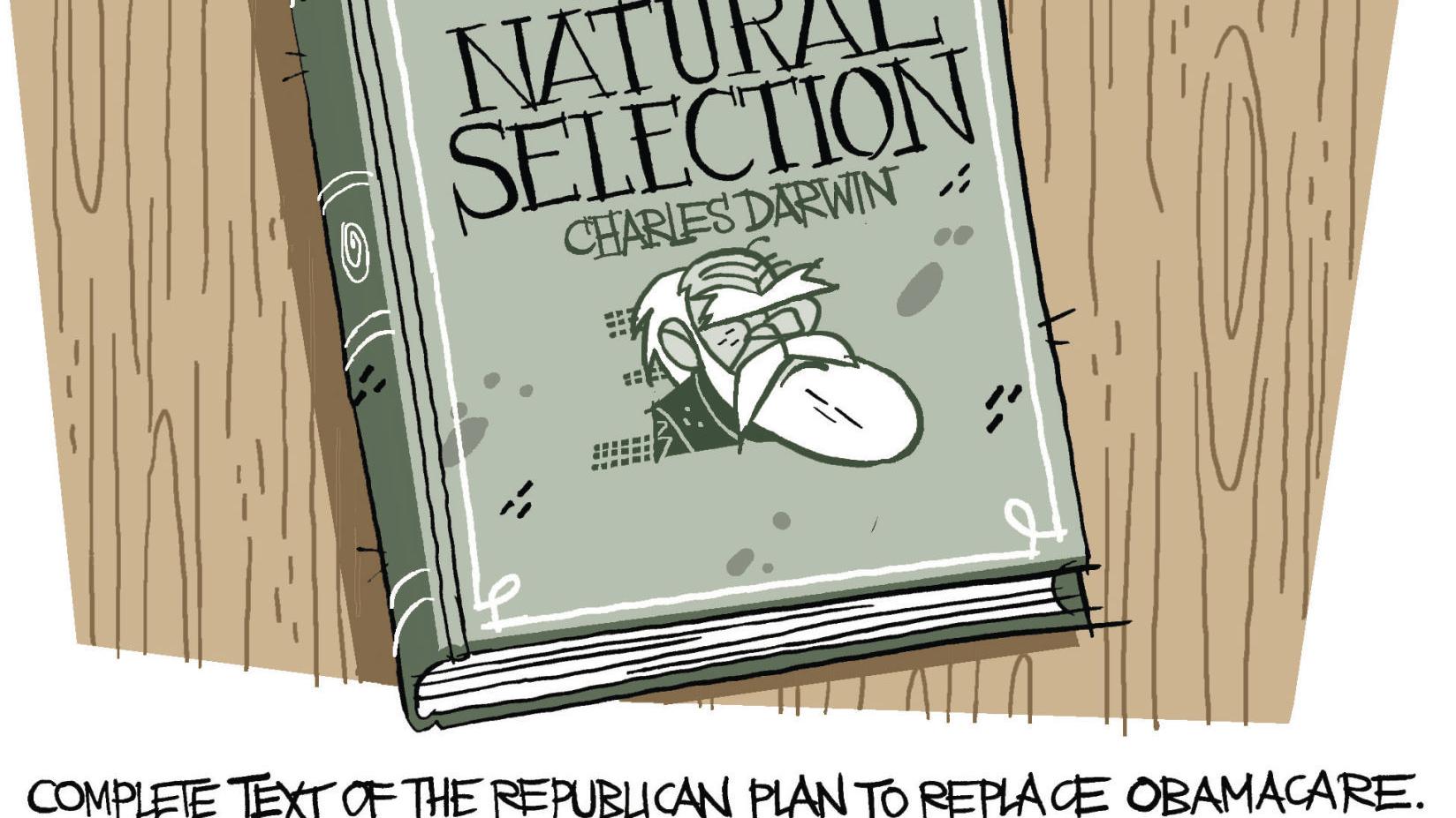 Daily Fitz Cartoon: Trumpcare